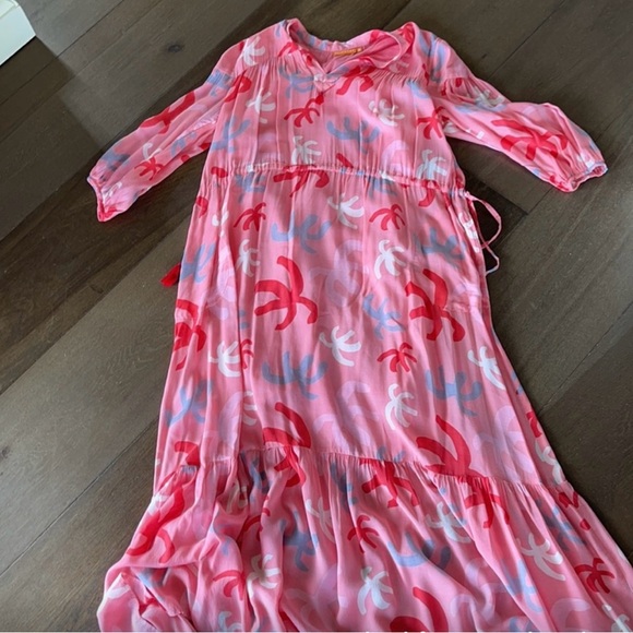 Oliphant Cozumel Pink Maxi  Dress 🥰 - Picture 2 of 6